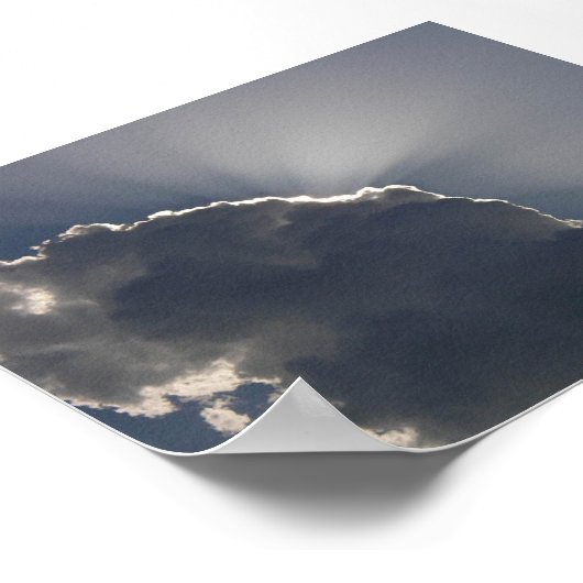 Poster Nuages (Coin)