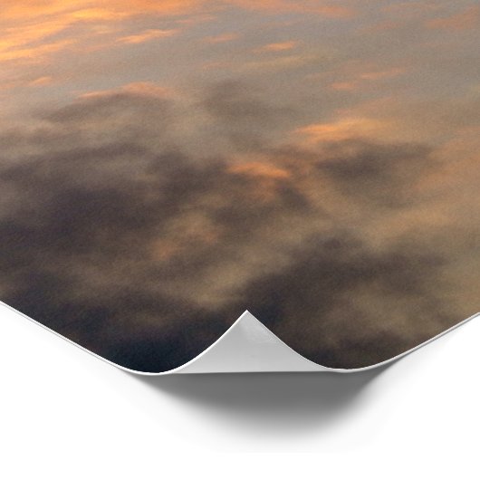 Poster nuages athées (Coin)