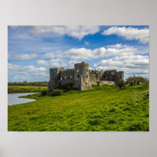 Poster Nuages au-dessus du château de Carew