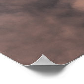 POSTER NUAGES BLANCS SOUS CIEL BLEU (Coin)