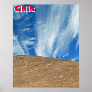 Poster Nuages chiliens
