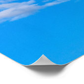 Poster nuages cumulus sur l'Antarctique occidental (Coin)