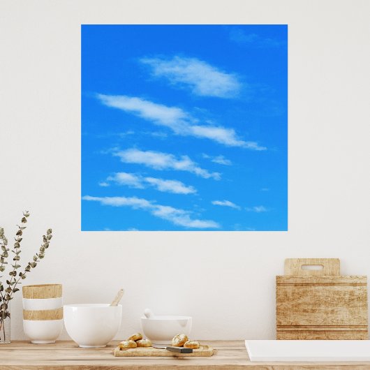 Poster Nuages Dans Le Ciel D'Ottawa. Commandez dès mainte (Cuisine)