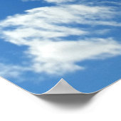 Poster nuages de bonbons en coton (Coin)