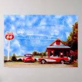 Poster Nuages de corvette (Devant)