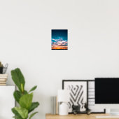 Poster Nuages de coucher de soleil (Bureau à domicile)