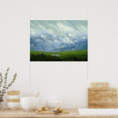 Poster Nuages de dérive par Caspar David Friedrich (Cuisine)