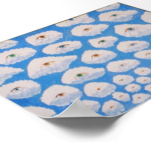 Poster nuages de douleur (Coin)