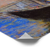 Poster Nuages de fleurs par Odilon Redon (Coin)