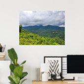 Poster Nuages de la promenade Blue Ridge (Bureau à domicile)