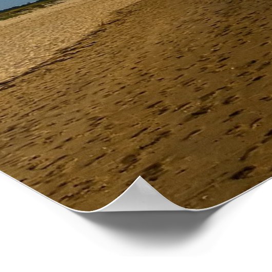 Poster Nuages de plage (Coin)