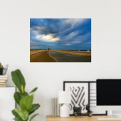 Poster Nuages de plage (Bureau à domicile)