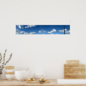 Poster Nuages de plage panoramiques (Cuisine)