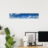 Poster Nuages de plage panoramiques (Bureau à domicile)