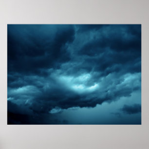 Poster Nuages de tempête
