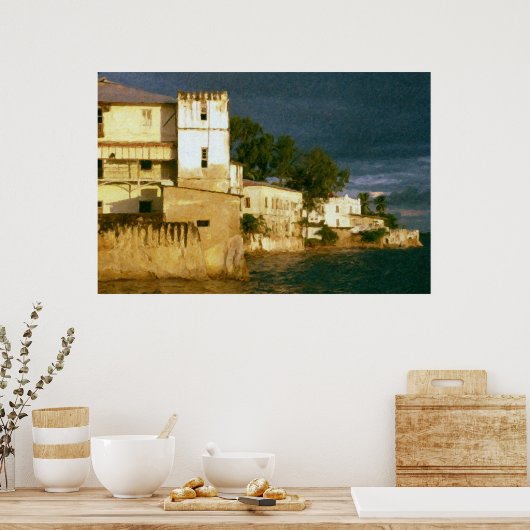 Poster Nuages de tempête de Zanzibar (Cuisine)