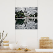 Poster Nuages de tempête sur Washington (Cuisine)