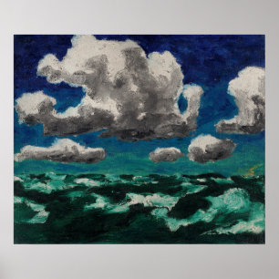 Poster Nuages d'été Emil Nolde