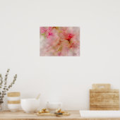 POSTER NUAGES DOUX ROSES (Cuisine)