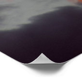 Poster Nuages en feu (Coin)