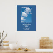 Poster Nuages et ciel (Cuisine)