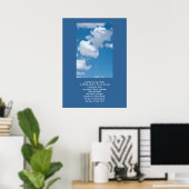 Poster Nuages et ciel (Bureau à domicile)