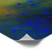Poster Nuages et couleurs vifs (Coin)