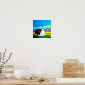 Poster Nuages fluides (Cuisine)