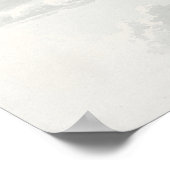 Poster Nuages gris, huile vintage (Coin)