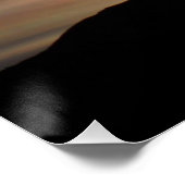 Poster Nuages Iridescendants Sur Pikes Peak Silhouette (Coin)