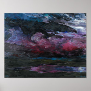 Poster Nuages lourds à la dérive Emil Nolde