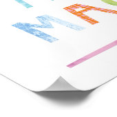 Poster Nuages magiques Vous êtes magique (Coin)