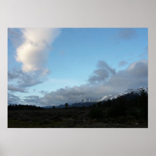 Poster Nuages matinales au Grand Teton National Park