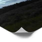 Poster Nuages matinaux dans le parc national de Grand Tet (Coin)