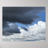Poster Nuages orageux (Devant)