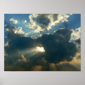 Poster Nuages spirituels 1