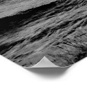Poster Nuages sur le lac (Coin)