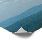 Poster Nuages sur les montagnes (Coin)