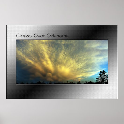 Poster Nuages sur l'Oklahoma (Devant)