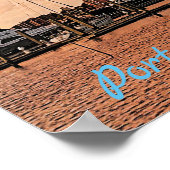 Poster Nuages sur Tidewater Yacht Marina Portsmouth VA (Coin)