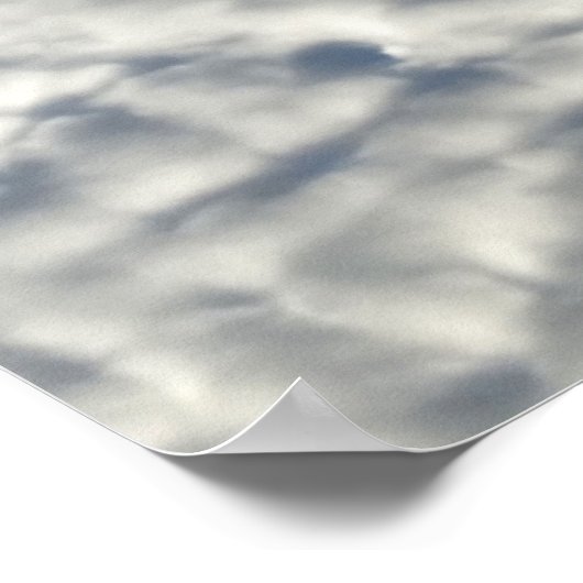 Poster nuages tressés (Coin)