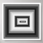 Poster nuances de gris (Devant)