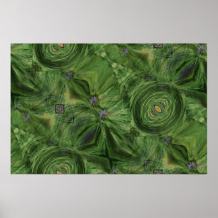 Poster Nuances de Poster~Print vert
