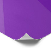 Poster Nuances de pourpre (Coin)