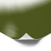 Poster nuances de vert (Coin)
