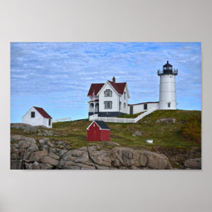 Poster Nubble Light, Cape Neddick, Maine