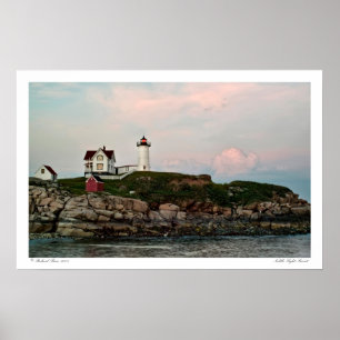 Poster Nubble Light Sunset