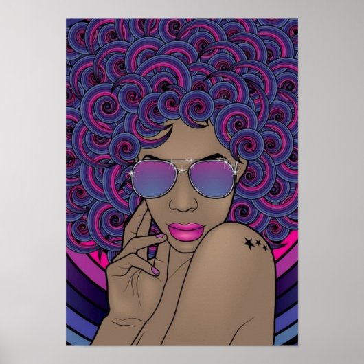 Poster Nubian Diva (Devant)