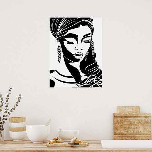 Poster Nubien (Cuisine)