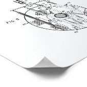 Poster Nuclear Water Jet Engine 1959 Art Livre blanc (Coin)